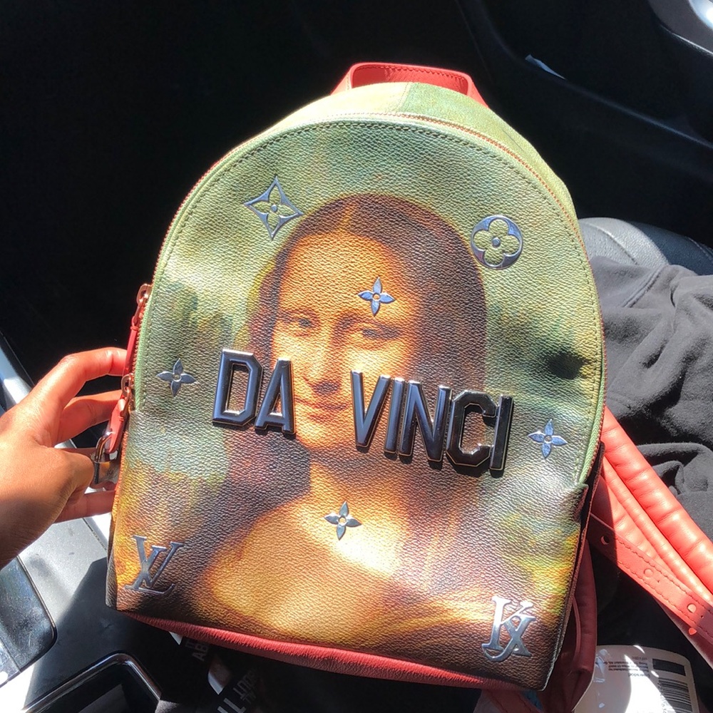 LOUIS VUITTON Da Vinci Palm Springs Backpack